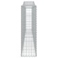 vidaXL Συρματοκιβώτια Τοξωτά 7 τεμ. 400x30x100/120 εκ. Γαλβαν. Ατσάλι