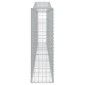 vidaXL Συρματοκιβώτια Τοξωτά 25 τεμ. 400x30x100/120 εκ. Γαλβαν. Ατσάλι