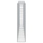vidaXL Συρματοκιβώτια Τοξωτά 4 τεμ. 400x30x140/160 εκ. Γαλβαν. Ατσάλι