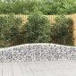 vidaXL Συρματοκιβώτια Τοξωτά 7 τεμ. 400x50x40/60 εκ. Γαλβαν. Ατσάλι