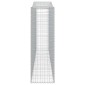 vidaXL Συρματοκιβώτια Τοξωτά 9 τεμ. 400x50x160/180 εκ. Γαλβαν. Ατσάλι