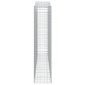 vidaXL Συρματοκιβώτια Τοξωτά 3 τεμ. 400x50x220/240 εκ. Γαλβαν. Ατσάλι