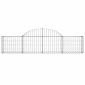 vidaXL Συρματοκιβώτια Τοξωτά 11 τεμ. 200x30x40/60 εκ. Γαλβαν. Ατσάλι