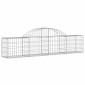 vidaXL Συρματοκιβώτια Τοξωτά 20 τεμ. 200x30x40/60 εκ. Γαλβαν. Ατσάλι
