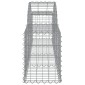 vidaXL Συρματοκιβώτια Τοξωτά 20 τεμ. 200x30x40/60 εκ. Γαλβαν. Ατσάλι