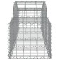 vidaXL Συρματοκιβώτια Τοξωτά 12 τεμ. 200x50x40/60 εκ. Γαλβαν. Ατσάλι