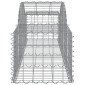 vidaXL Συρματοκιβώτια Τοξωτά 40 τεμ. 200x50x40/60 εκ. Γαλβαν. Ατσάλι