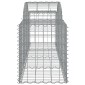vidaXL Συρματοκιβώτια Τοξωτά 10 τεμ. 200x50x60/80 εκ. Γαλβαν. Ατσάλι