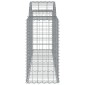 vidaXL Συρματοκιβώτια Τοξωτά 30 τεμ. 200x50x80/100 εκ. Γαλβαν. Ατσάλι