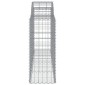 vidaXL Συρματοκιβώτια Τοξωτά 30 τεμ. 200x50x100/120 εκ. Γαλβαν. Ατσάλι