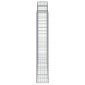 vidaXL Συρματοκιβώτια Τοξωτά 4 τεμ. 200x50x180/200 εκ. Γαλβαν. Ατσάλι