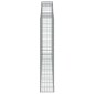vidaXL Συρματοκιβώτια Τοξωτά 3 τεμ. 300x30x160/180 εκ. Γαλβαν. Ατσάλι