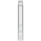 vidaXL Συρματοκιβώτια Τοξωτά 2 τεμ. 300x30x200/220 εκ. Γαλβαν. Ατσάλι