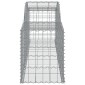vidaXL Συρματοκιβώτια Τοξωτά 5 τεμ. 300x50x60/80 εκ. Γαλβαν. Ατσάλι
