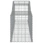 vidaXL Συρματοκιβώτια Τοξωτά 10 τεμ. 300x50x60/80 εκ. Γαλβαν. Ατσάλι