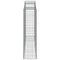 vidaXL Συρματοκιβώτια Τοξωτά 13 τεμ. 300x50x180/200 εκ. Γαλβαν. Ατσάλι