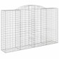 vidaXL Συρματοκιβώτια Τοξωτά 15 τεμ. 300x50x180/200 εκ. Γαλβαν. Ατσάλι