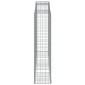 vidaXL Συρματοκιβώτια Τοξωτά 6 τεμ. 300x50x200/220 εκ. Γαλβαν. Ατσάλι