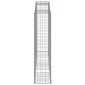 vidaXL Συρματοκιβώτια Τοξωτά 9 τεμ. 300x50x200/220 εκ. Γαλβαν. Ατσάλι