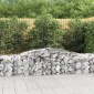 vidaXL Συρματοκιβώτια Τοξωτά 5 τεμ. 400x50x60/80 εκ. Γαλβαν. Ατσάλι