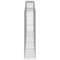 vidaXL Συρματοκιβώτια Τοξωτά 5 τεμ. 400x50x200/220 εκ. Γαλβαν. Ατσάλι