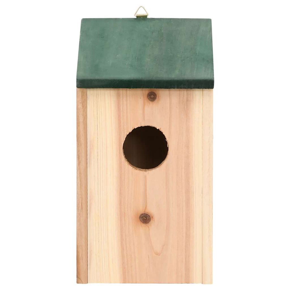 vidaXL Φωλιές Πουλιών 10 τεμ. 12 x 12 x 22 εκ. από Μασίφ Ξύλο Ελάτης