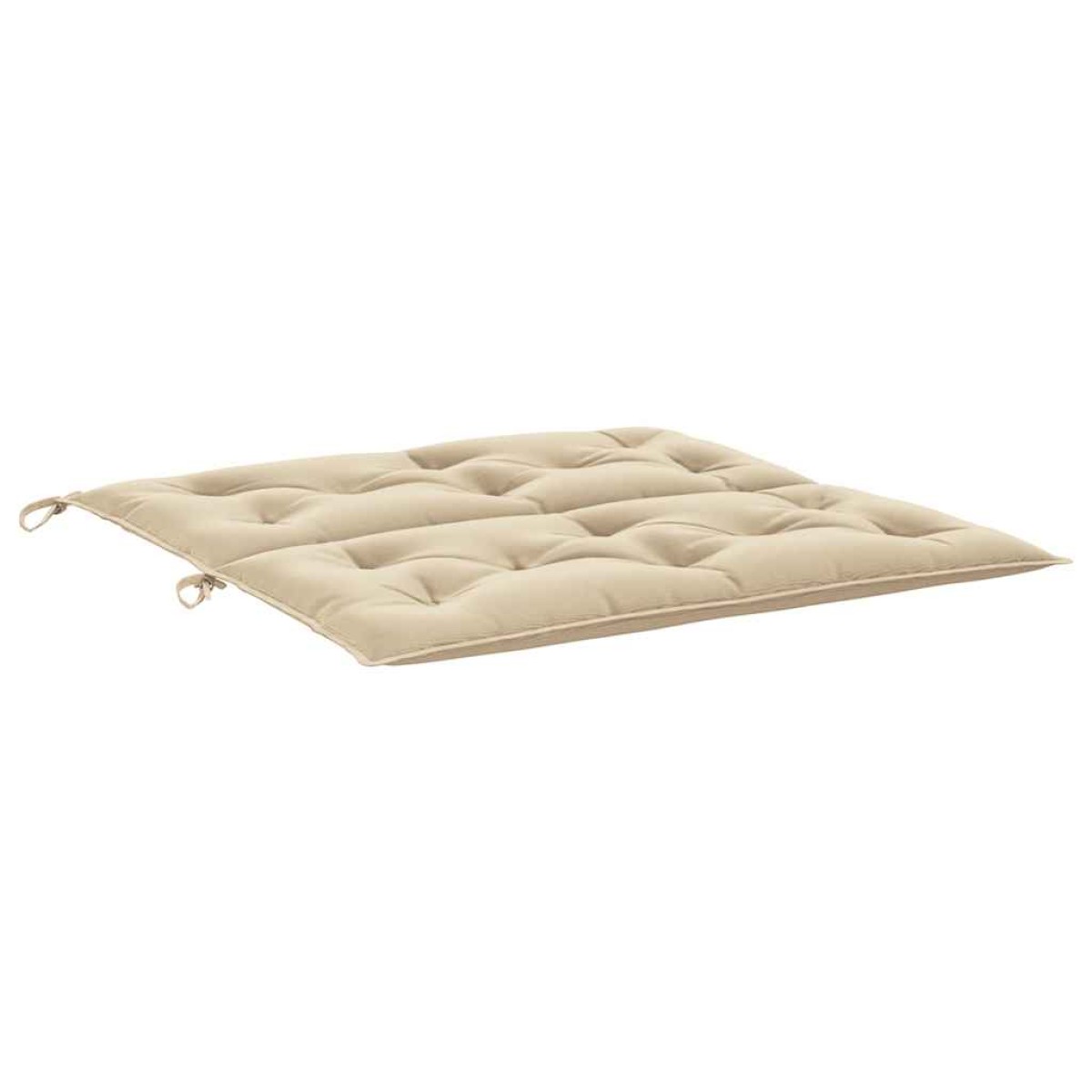 vidaXL Μαξιλάρια Πάγκου Κήπου 2 τεμ. Μπεζ 100x50x7cm Ύφασμα Oxford