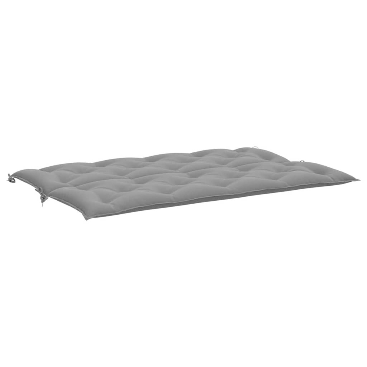 vidaXL Μαξιλάρια Πάγκου Κήπου 2 τεμ. Γκρι 150x50x7cm Ύφασμα Oxford