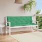 vidaXL Μαξιλάρια Πάγκου Κήπου 2 τεμ. Πράσινο 150x50x7cm Ύφασμα Oxford