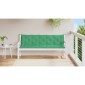 vidaXL Μαξιλάρια Πάγκου Κήπου 2 τεμ. Πράσινο 180x50x7cm Ύφασμα Oxford