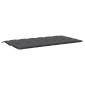 vidaXL Μαξιλάρια Πάγκου Κήπου 2 τεμ. Ανθρακί 200x50x7cm Ύφασμα Oxford