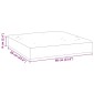 vidaXL Μαξιλάρι Παλέτας Ανθρακί 60 x 60 x 8 εκ. Ύφασμα Oxford
