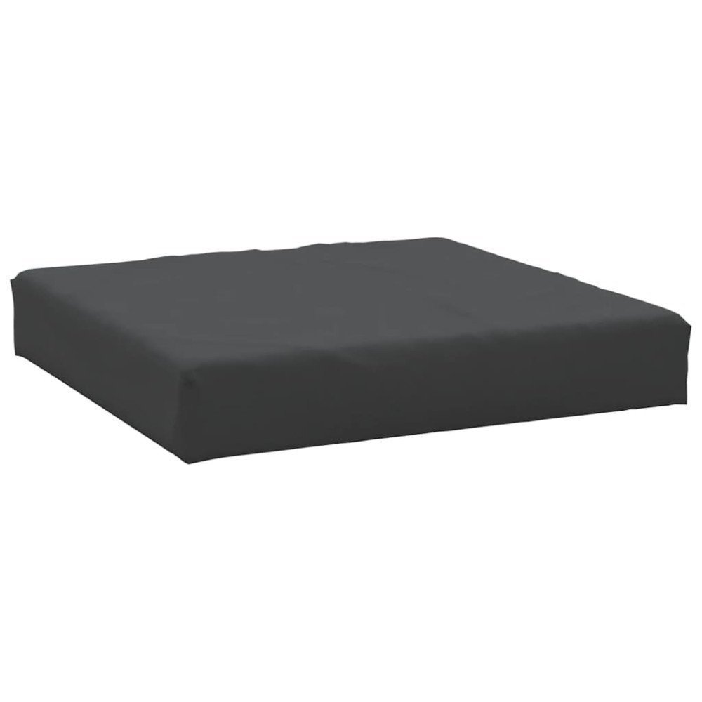 vidaXL Μαξιλάρια Παλέτας Μαυρα 60 x 60 x 6 εκ. από Ύφασμα Oxford