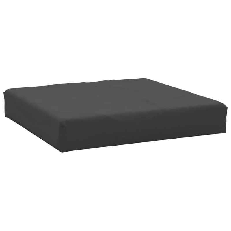 vidaXL Μαξιλάρια Παλέτας Μαυρα 60 x 60 x 6 εκ. από Ύφασμα Oxford
