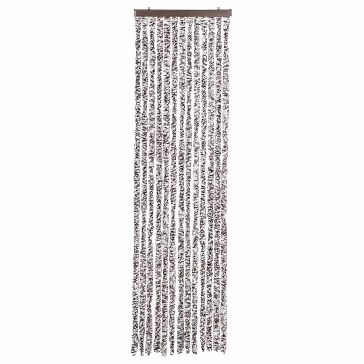 vidaXL Σήτα - Κουρτίνα Πόρτας Καφέ / Μπεζ 56 x 200 εκ. από Σενίλ