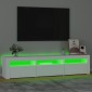 vidaXL Έπιπλο Τηλεόρασης με LED Λευκό 180 x 35 x 40 εκ.