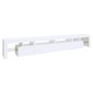 vidaXL Έπιπλο Τηλεόρασης με LED Λευκό 260 x 36,5 x 40 εκ.