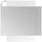 vidaXL Καθρέφτης Μπάνιου με LED 50 x 70 εκ.
