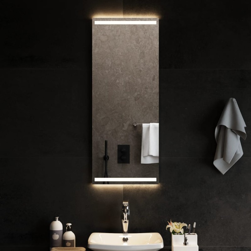 vidaXL Καθρέφτης Μπάνιου με LED 40x100 εκ.