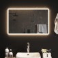 vidaXL Καθρέφτης Μπάνιου με LED 50x80 εκ.