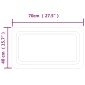 vidaXL Καθρέφτης Μπάνιου με LED 40x70 εκ.
