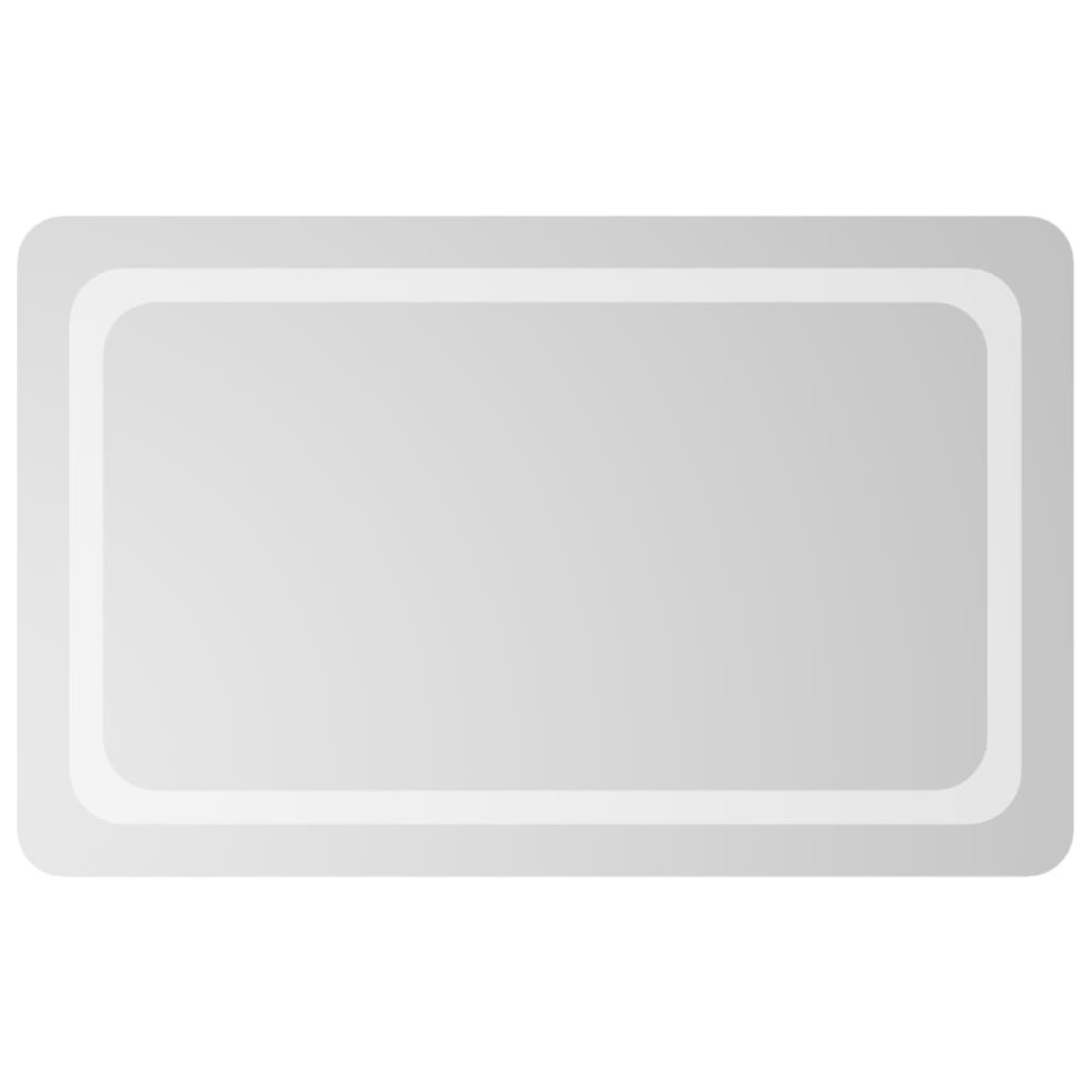 vidaXL Καθρέφτης Μπάνιου με LED 50x80 εκ.