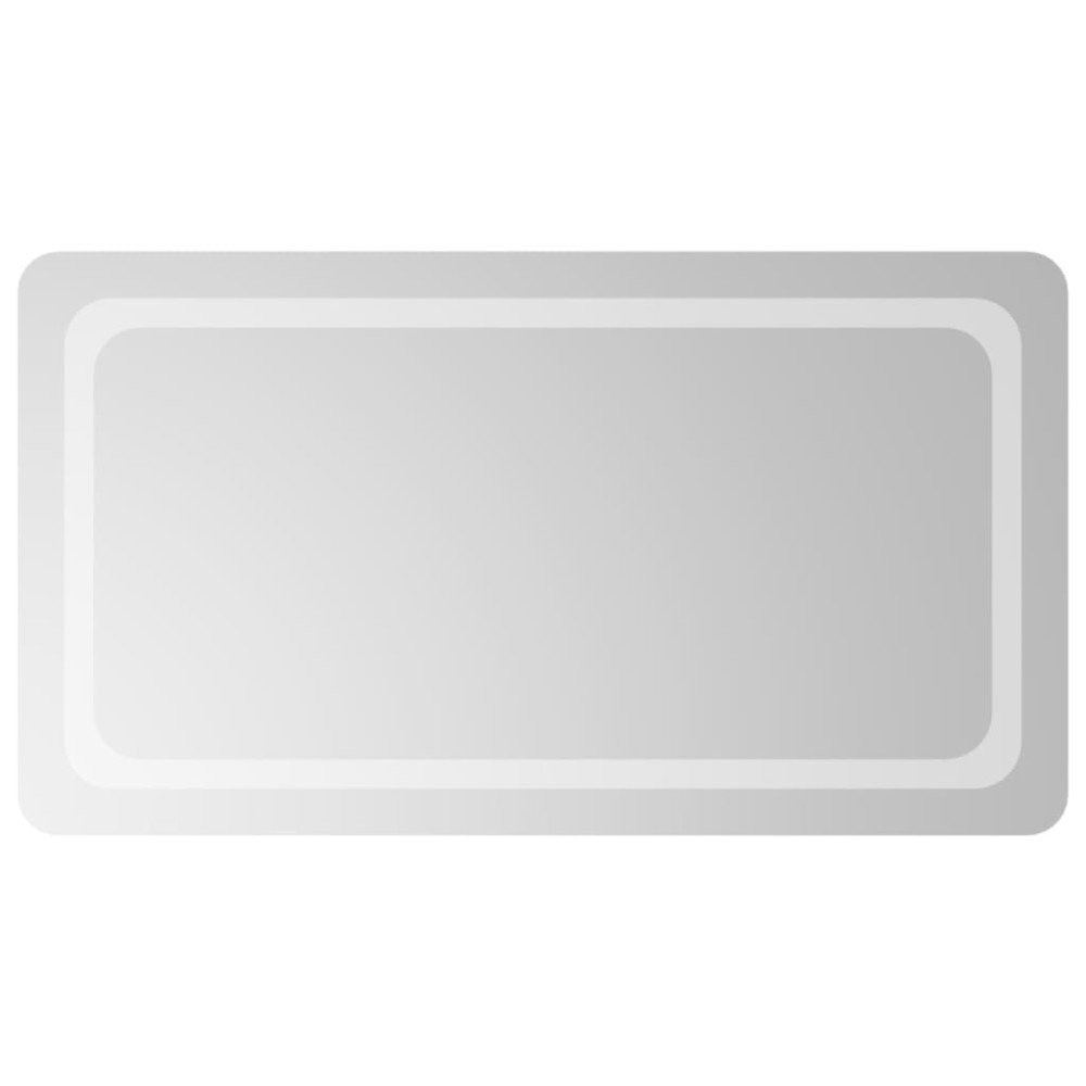 vidaXL Καθρέφτης Μπάνιου με LED 50x90 εκ.