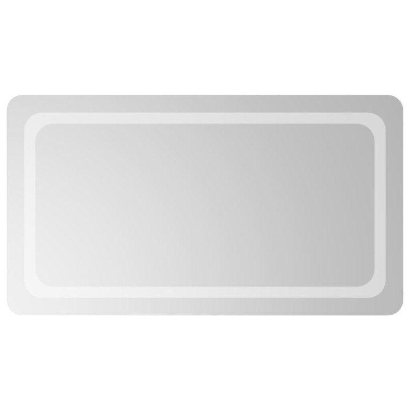 vidaXL Καθρέφτης Μπάνιου με LED 50x90 εκ.