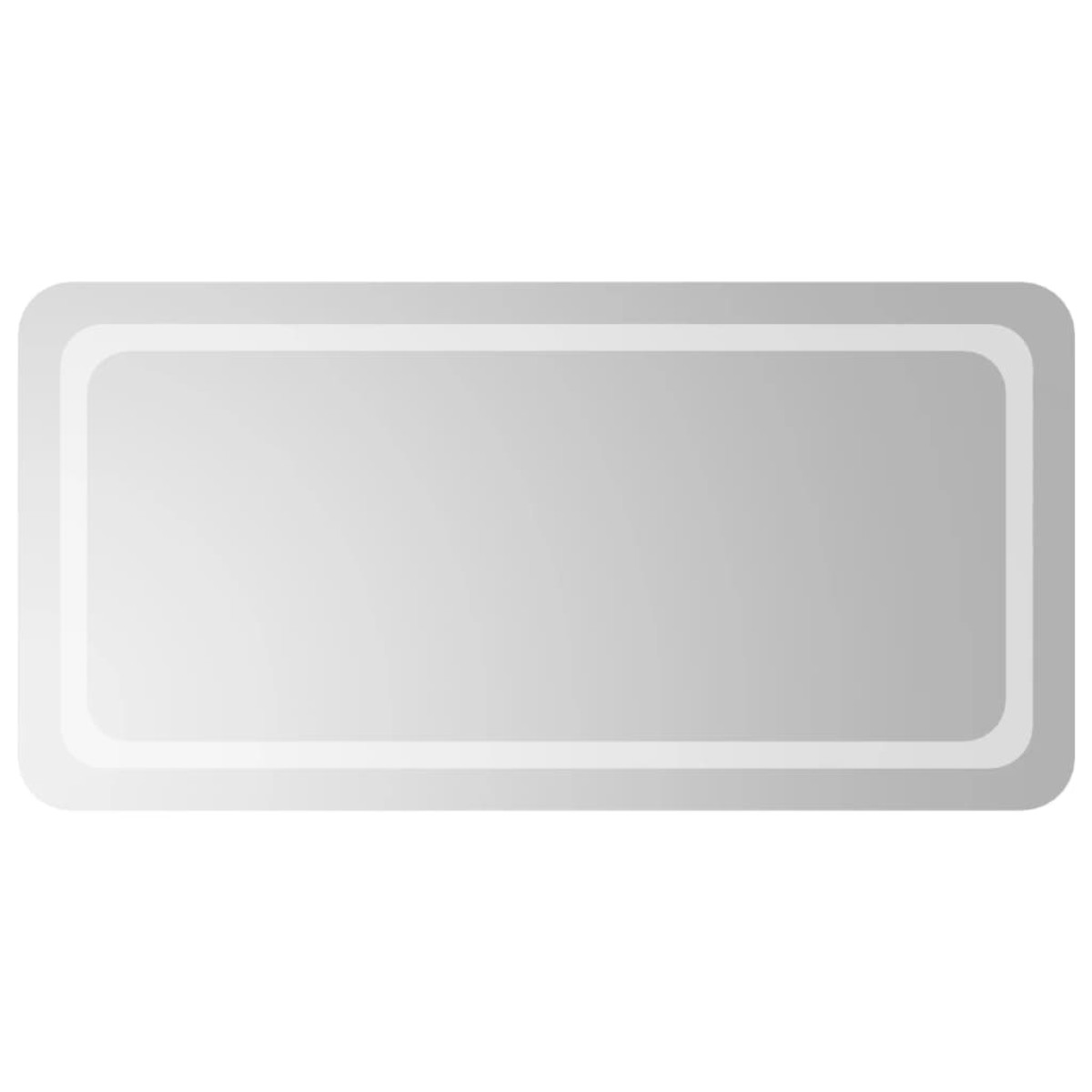 vidaXL Καθρέφτης Μπάνιου με LED 50x100 εκ.