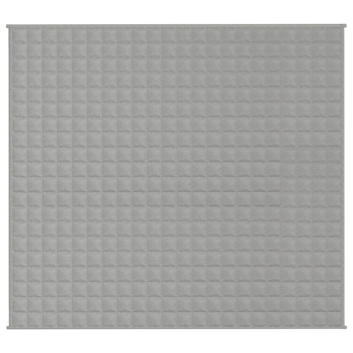 vidaXL Κουβέρτα Βαρύτητας Γκρι 200 x 230 εκ. 9 κ. Υφασμάτινη