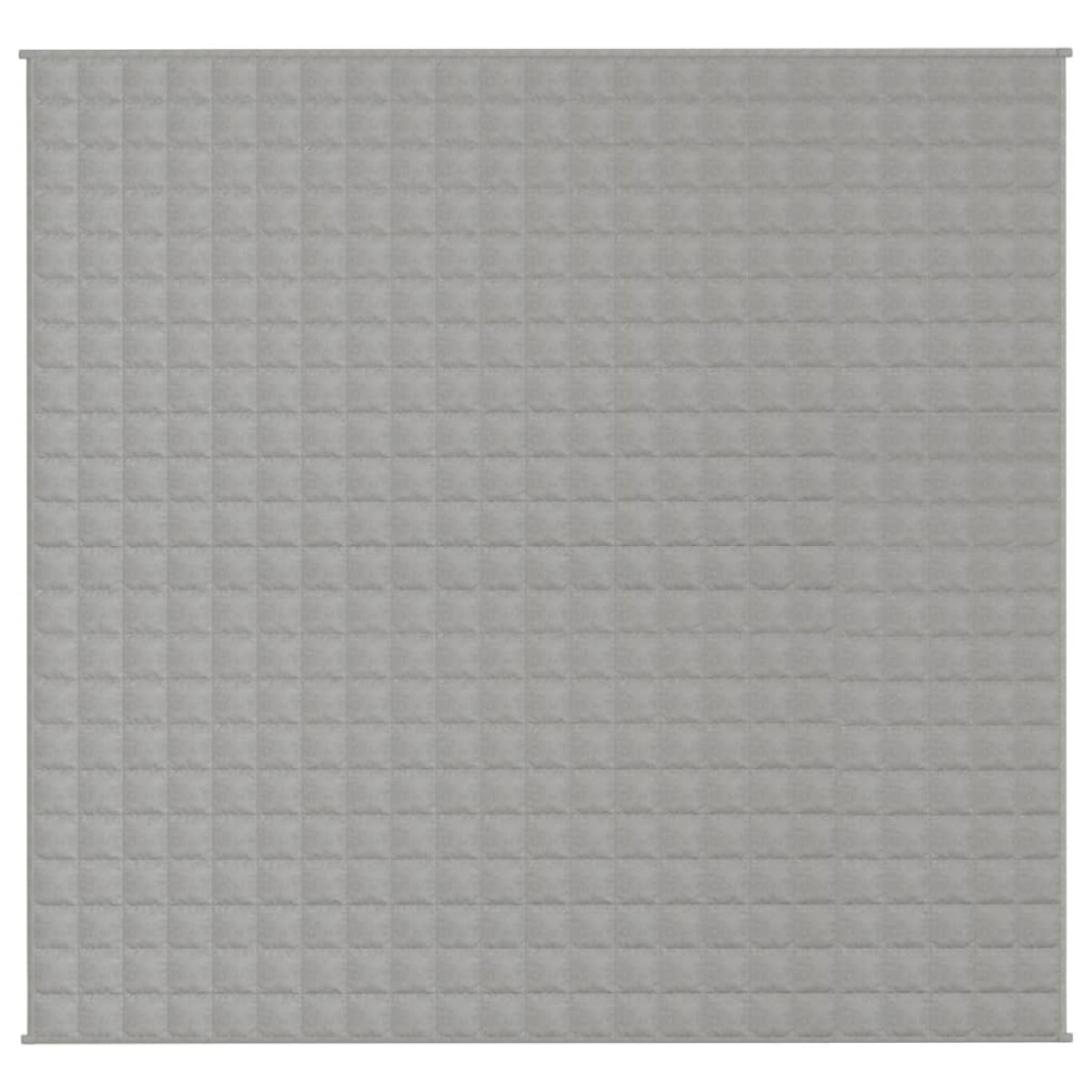 vidaXL Κουβέρτα Βαρύτητας Γκρι 220 x 230 εκ. 15 κ. Υφασμάτινη