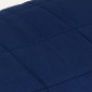 vidaXL Κουβέρτα Βαρύτητας Μπλε 200 x 220 εκ. 9 κ. Υφασμάτινη