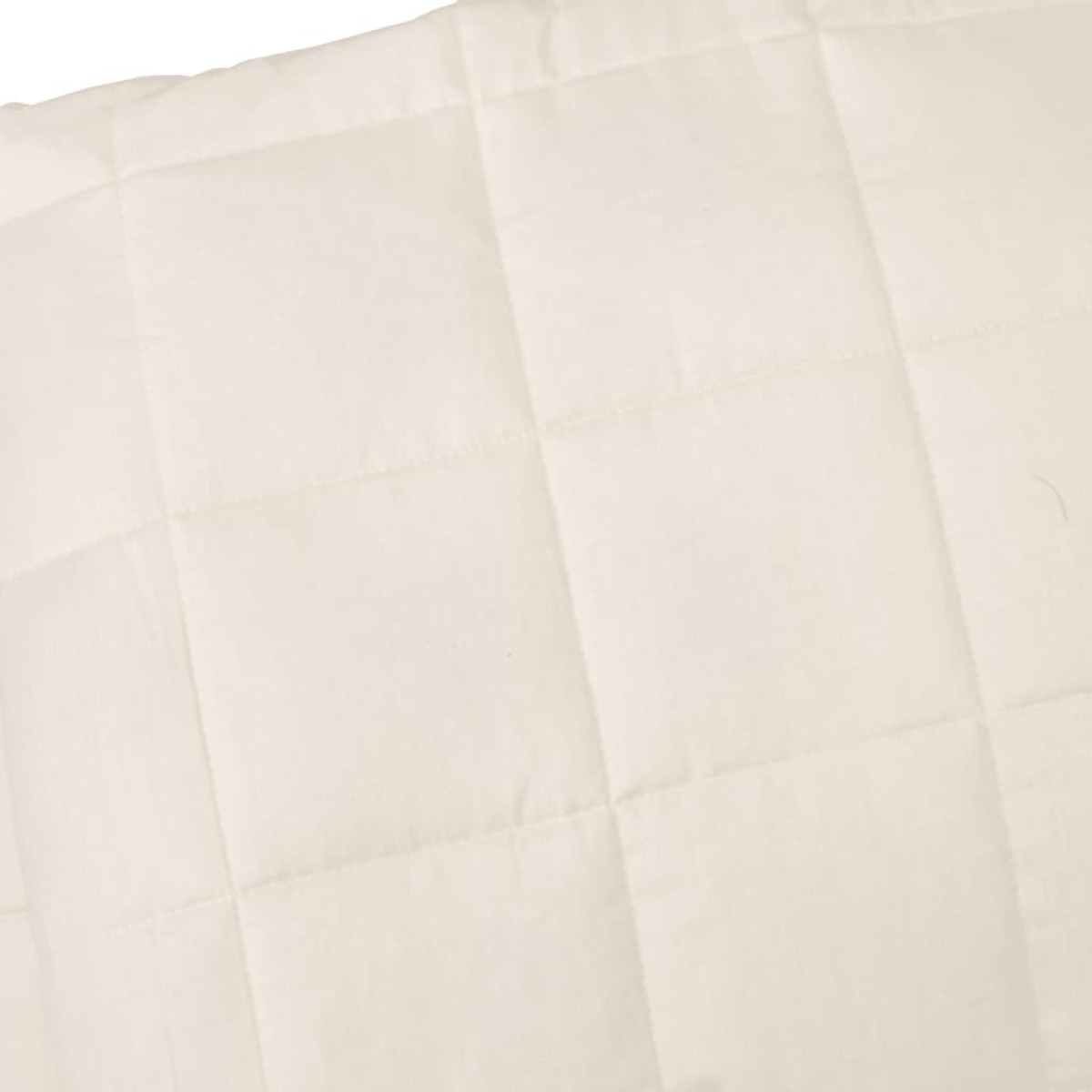 vidaXL Κουβέρτα Βαρύτητας Ανοιχτό Κρεμ 200 x 220 εκ. 13 κ. Υφασμάτινη