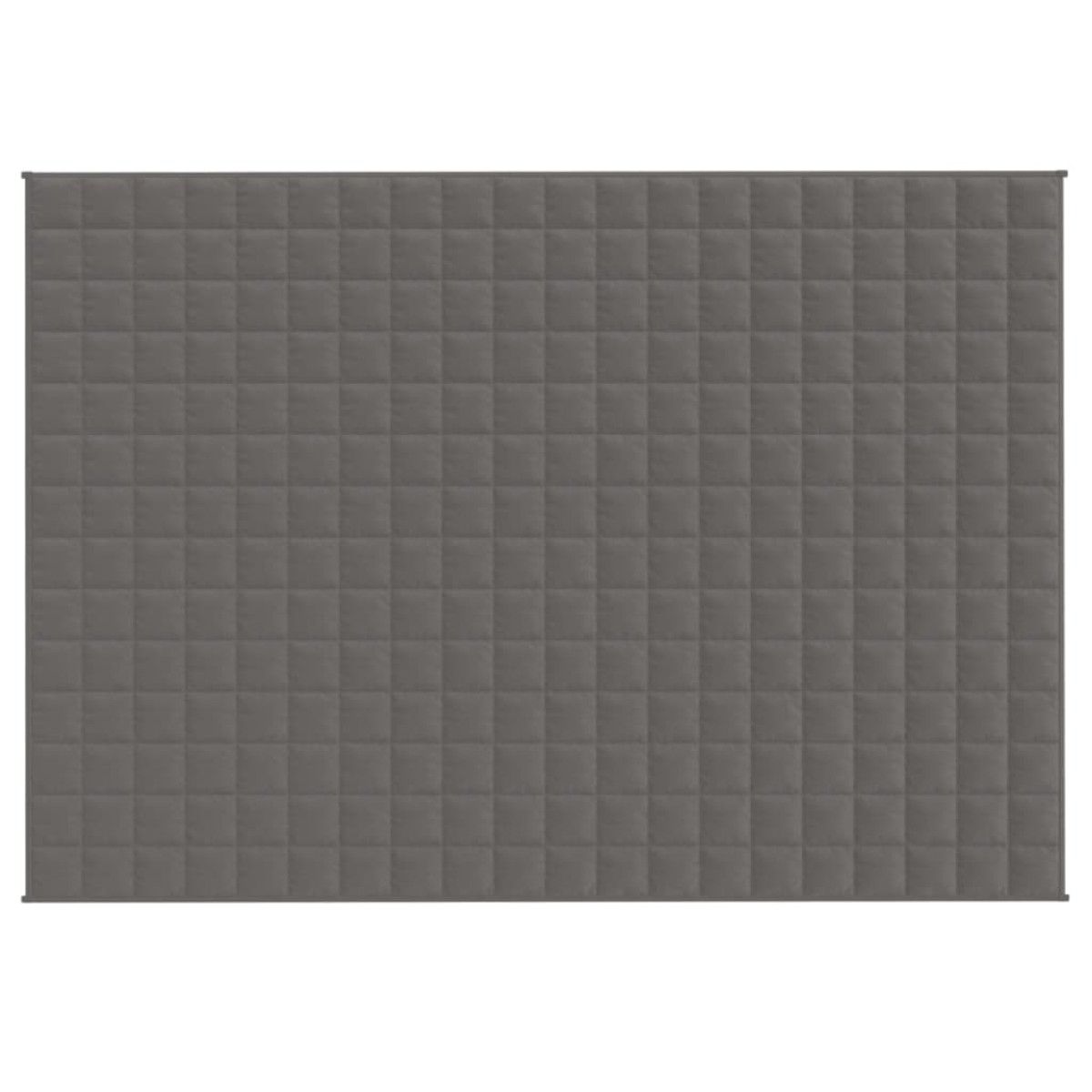 vidaXL Κουβέρτα Βαρύτητας Γκρι 135 x 200 εκ. 6 κ. Υφασμάτινη